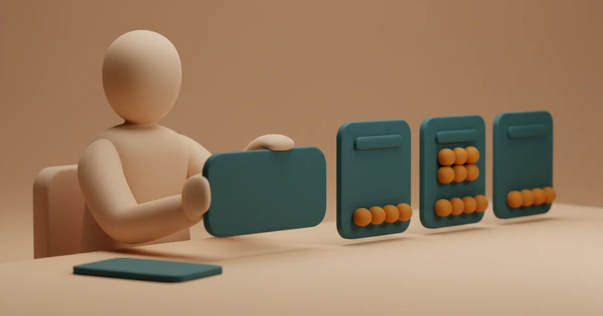 Clay-rendered customer feedback portal with simplified human figures submitting and voting on feature requests